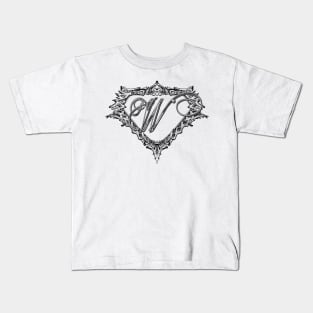 Super Sleek Style W Symbol Kids T-Shirt